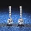 1ct Moissanite Earrings - Rokshok