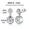 Moissanite Drop Earrings - Rokshok