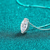 1CT Marquise Moissanite Pendant Necklace - Rokshok