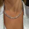 Heart Cut Moissanite Diamond Necklace - Rokshok