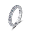 2.5CT Moissanite Eternity Ring - Rokshok