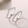 Double-Row Moissanite Diamond Eternity Rings - Rokshok