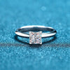 1-2CT Princess Cut Moissanite Ring - Rokshok