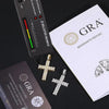 Moissanite Cross Pendant Necklace - Rokshok