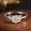 Luxury Engagement Moissanite Ring - Rokshok