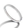 2mm Double-row Full Moissanite Diamond Bracelets - Rokshok
