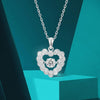 0.5carat Heart Shape Moissanite Pendant Necklace - Rokshok