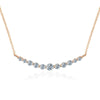 1.1CT Smile Pendant Moissanite Diamond Necklace - Rokshok