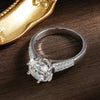 3ct Sparkling Moissanite Rings - Rokshok