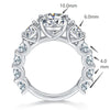 8ct Luxury Moissanite Ring - Rokshok
