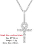 4mm Moissanite Cross Diamond Pendant - Rokshok