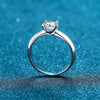 1-2CT Princess Cut Moissanite Ring - Rokshok