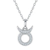 Signs of The Zodiac Moissanite Diamond Pendant Necklaces - Rokshok