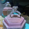 3 CT 6-Claw Moissanite Diamond Engagement Ring - Rokshok