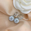 3 Carat Moissanite Hoop Earrings - Rokshok