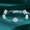 Lucky Clover 0.64 Carat Moissanite Diamond Bracelets - Rokshok