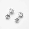 Round Cut Moissanite Stud Earrings - Rokshok