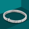 Emerald Cut Moissanite Tennis Bracelet - Rokshok