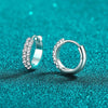 Moissanite Hoop Earrings for Women - Rokshok