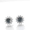 Coloured Moissanite Stud Earrings - Rokshok