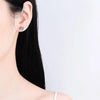 1ct Moissanite White Gold Stud Earring - Rokshok