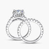 3 Carat Full Moissanite Row Rings - Rokshok