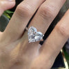 1-4CT Heart Cut Moissanite Diamond Solitaire - Rokshok