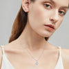 Princess Cut Square Moissanite Diamond Pendant - Rokshok