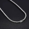 Long Tassel Full Moissanite Diamond Necklace - Rokshok