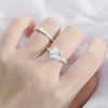 3 Carat Full Moissanite Row Rings - Rokshok