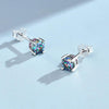 4-claw Real Moissanite Stud Earrings - Rokshok