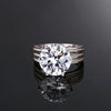 3 Carat Moissanite Diamond Wedding Ring - Rokshok