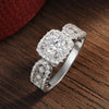 1ct D Color Moissanite Luxury Ring - Rokshok