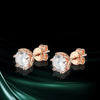 Color Moissanite Stud Earring - Rokshok