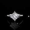 3 Carat Princess Cut Moissanite Ring - Rokshok
