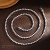Round Moissanite Tennis Necklace - Rokshok