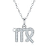 Signs of The Zodiac Moissanite Diamond Pendant Necklaces - Rokshok