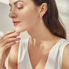 Full Moissanite Pendent Earrings - Rokshok