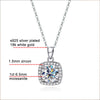 Moissanite Pendant Necklace - Rokshok
