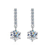 1ct Moissanite Earrings - Rokshok