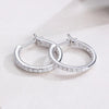 Moissanite Earring Plated 18k White Gold - Rokshok