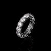 5mm Full Moissanite Eternity Ring - Rokshok