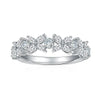 2.2CT Half & Full Butterfly Moissanite Eternity Band - Rokshok