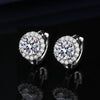 Moissanite Diamond Hoop Earrings - Rokshok