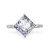 3 Carat Princess Cut Moissanite Ring - Rokshok