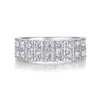 Double-row Full Moissanite Diamond Ring - Rokshok