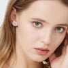 Irregular Moissanite Stud Earrings - Rokshok