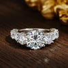 8ct Luxury Moissanite Ring - Rokshok