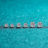 Moissanite 6 Claws Screw Stud Earrings - Rokshok