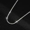 Moissanite Tennis Necklace Plated 18k White Gold - Rokshok